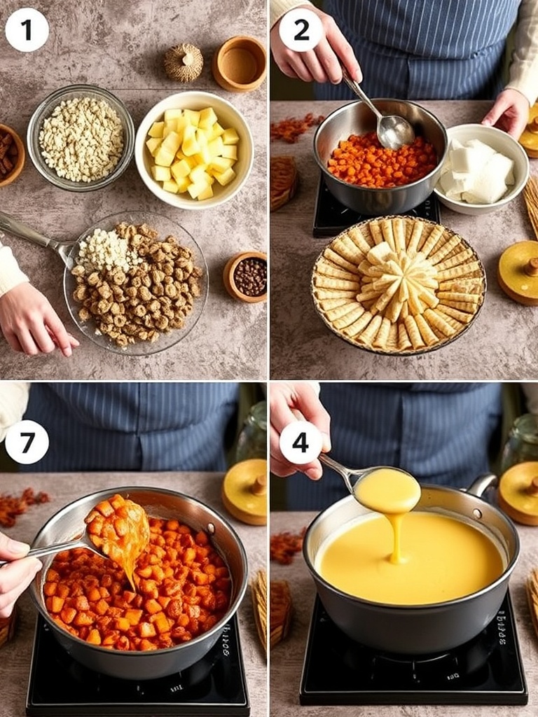 fondue savoyarde preparation