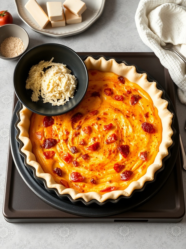 recette quiche lorraine preparation