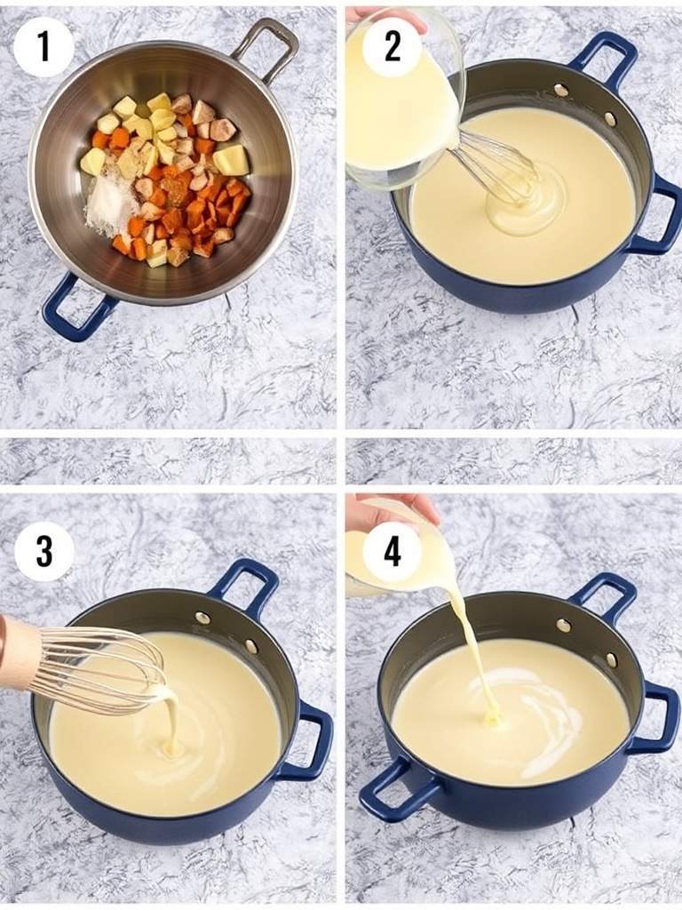recette bechamel preparation