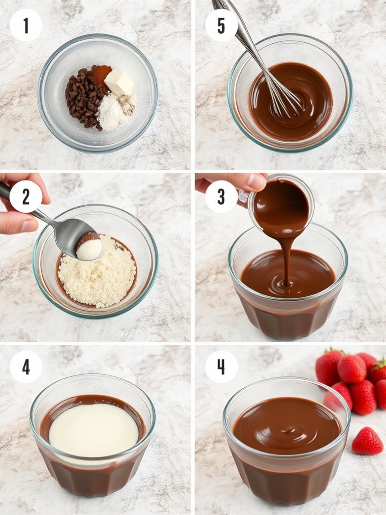 recette mousse chocolat preparation