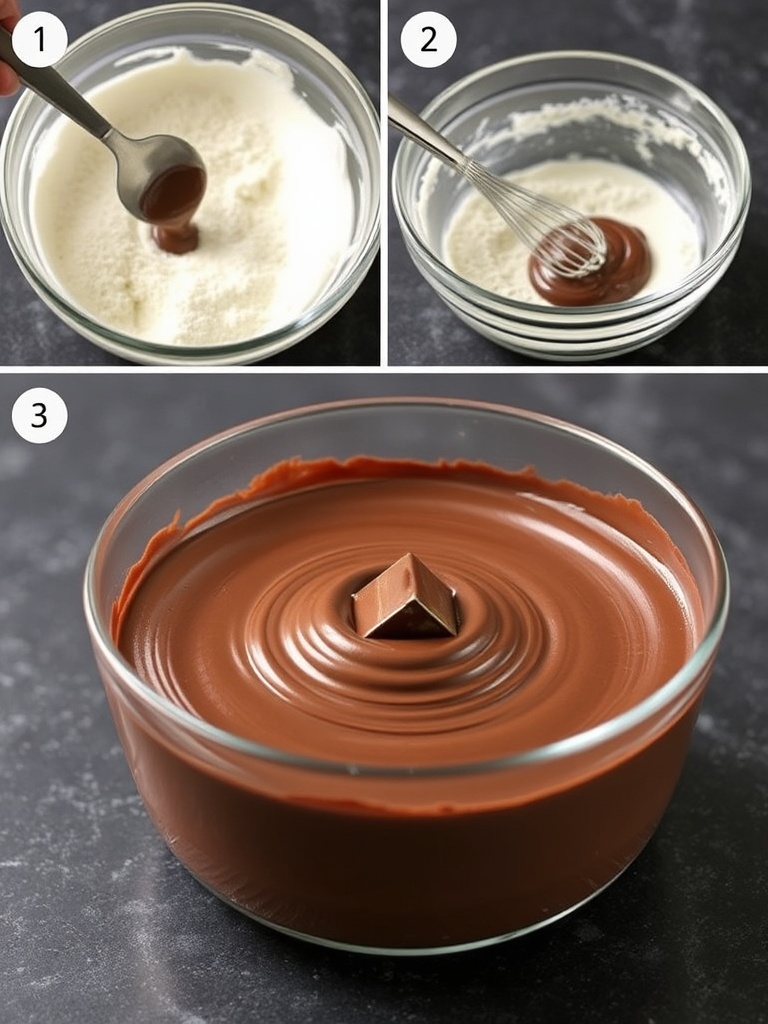 recette mousse chocolat preparation