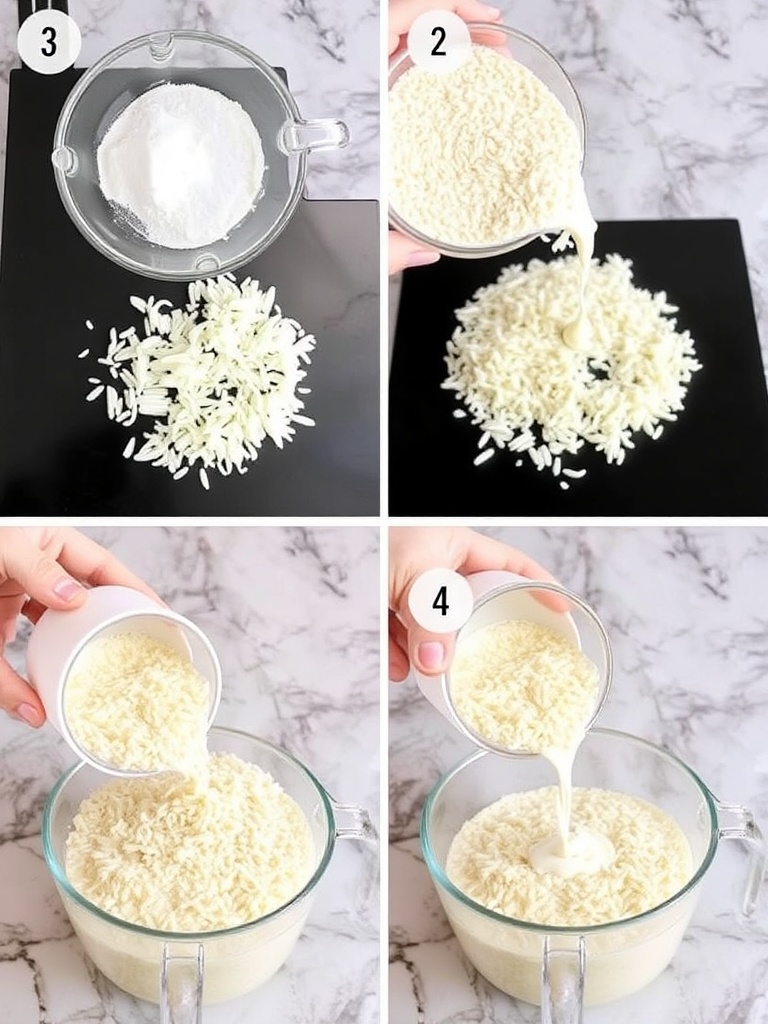 riz au lait preparation