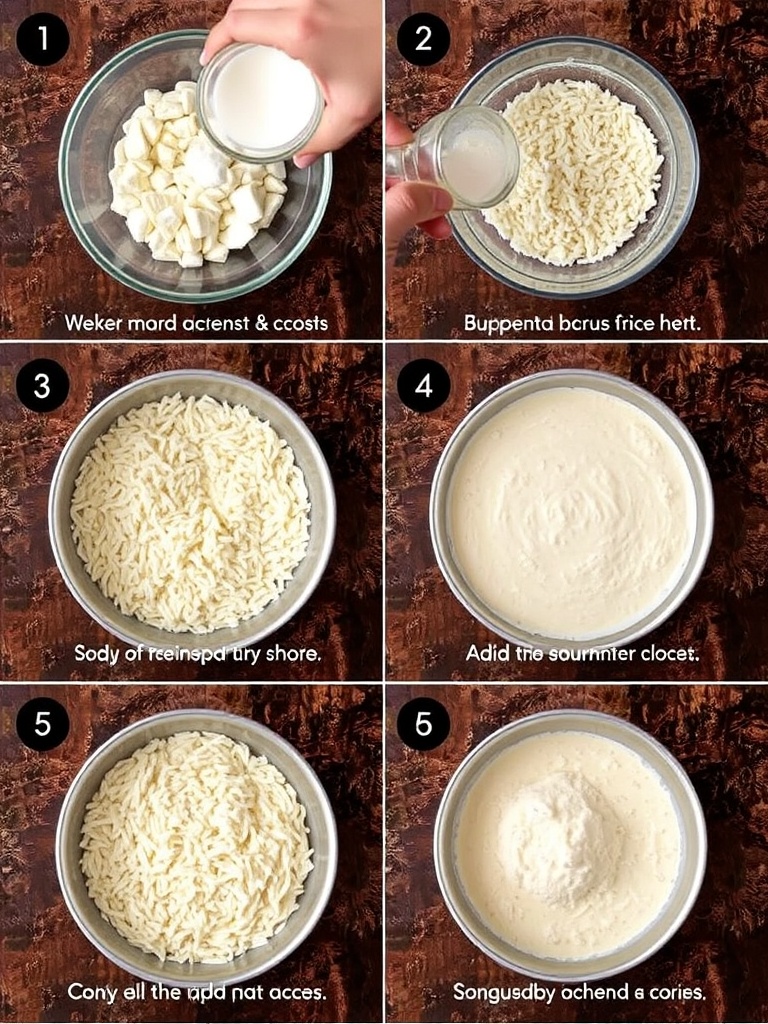 riz au lait preparation