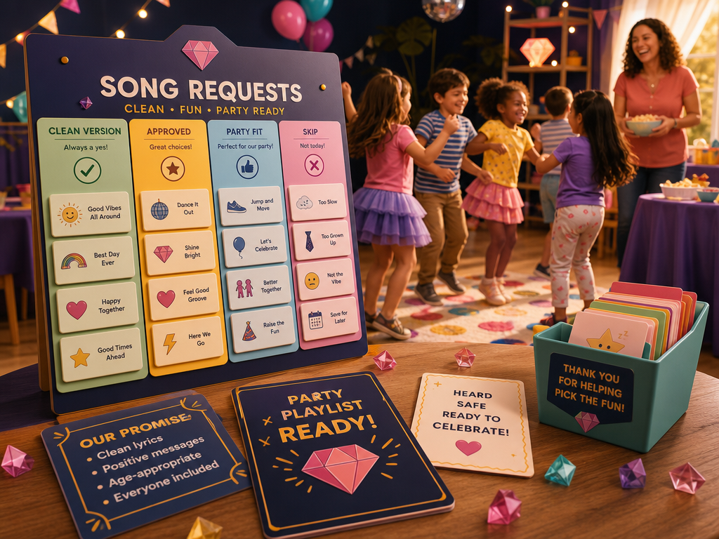 The Parent’s Guide to Clean Song Requests for Children’s Parties