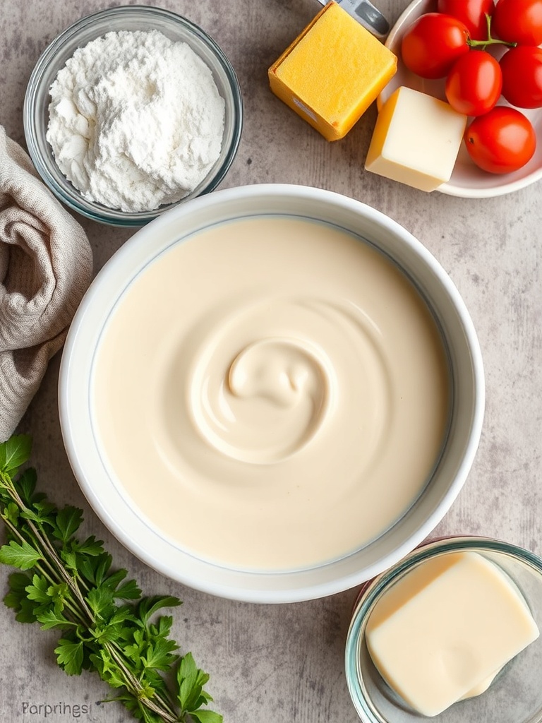 bechamel recette ingredients