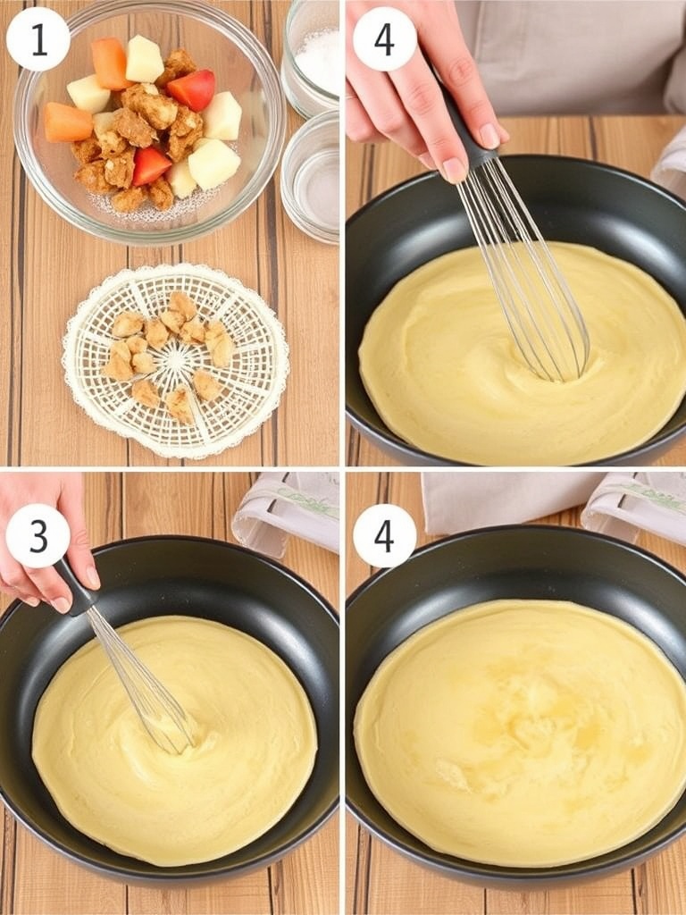 recette de crêpes preparation