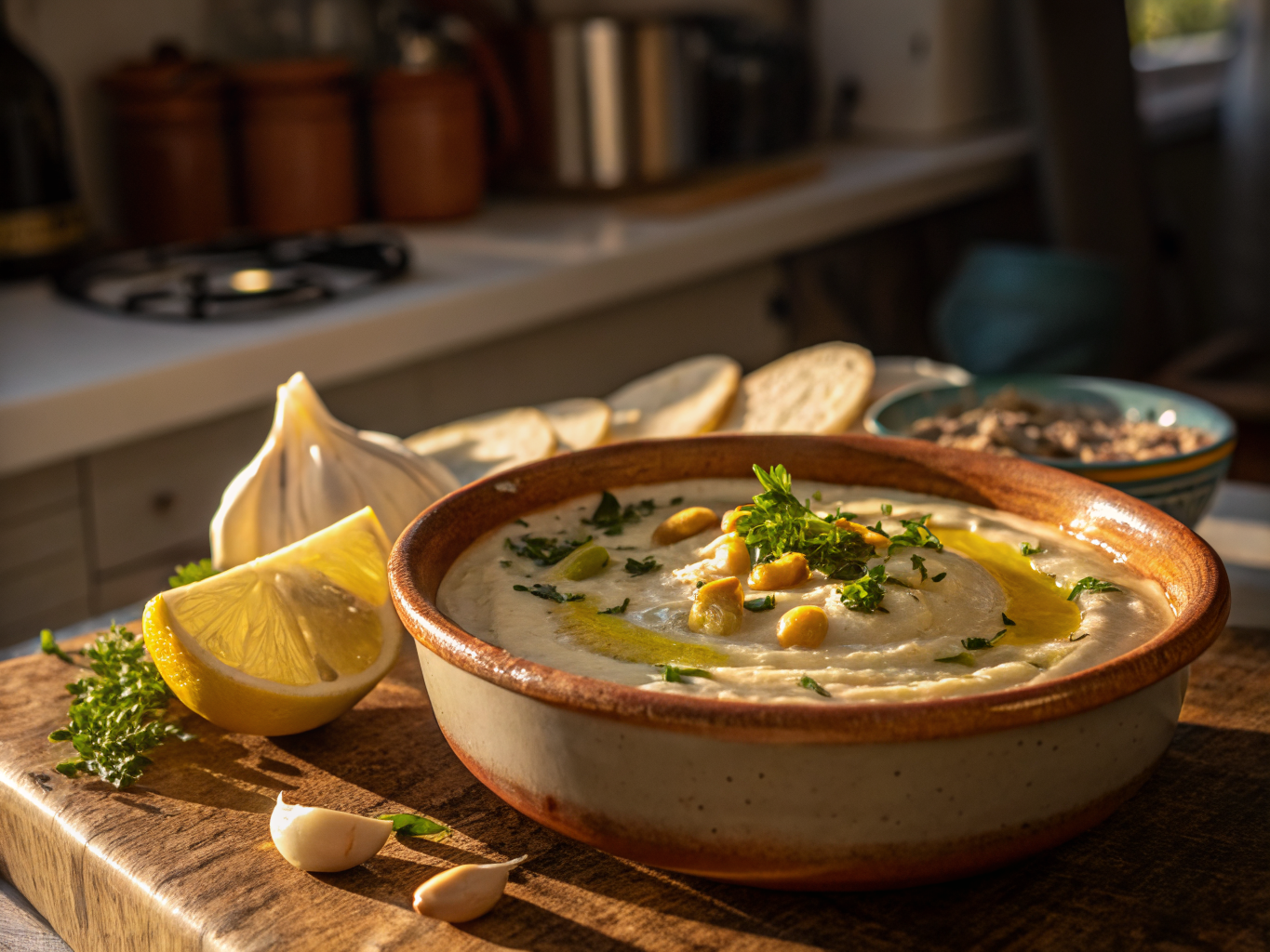 Tahini Sauce with Lemon and Garlic (Tarator)