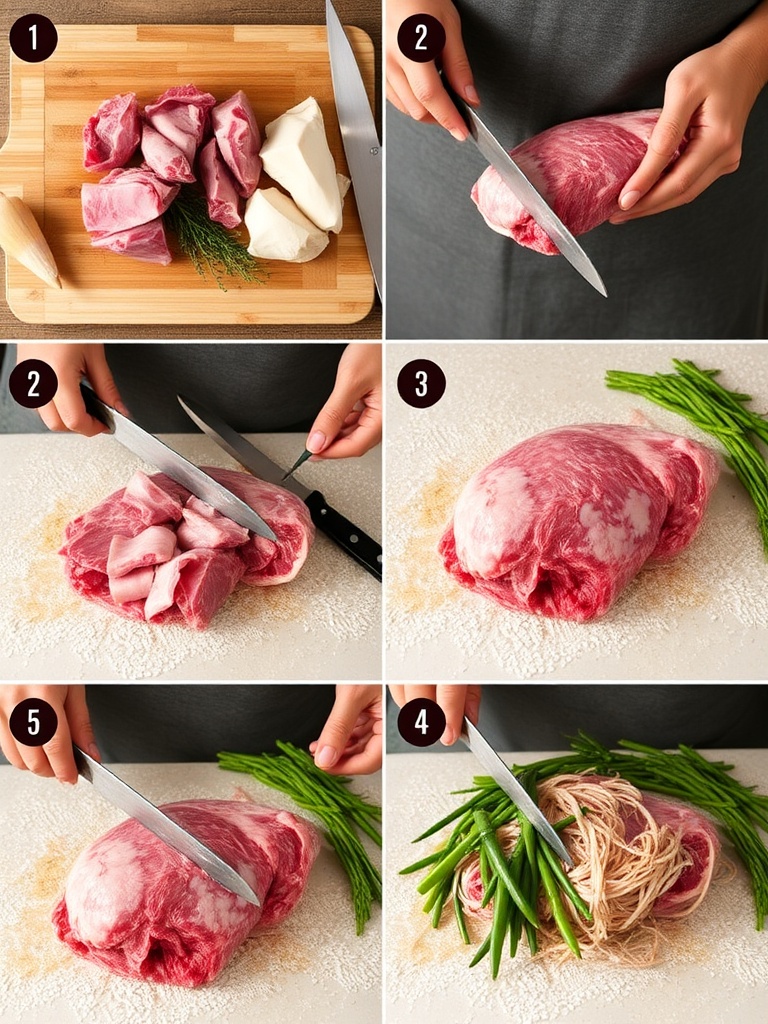 souris d agneau preparation