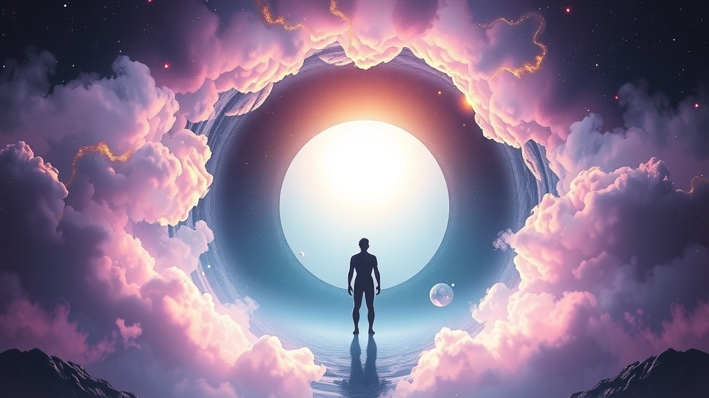 Sonhar com Portal de Luz Celestial: Chamado Espiritual