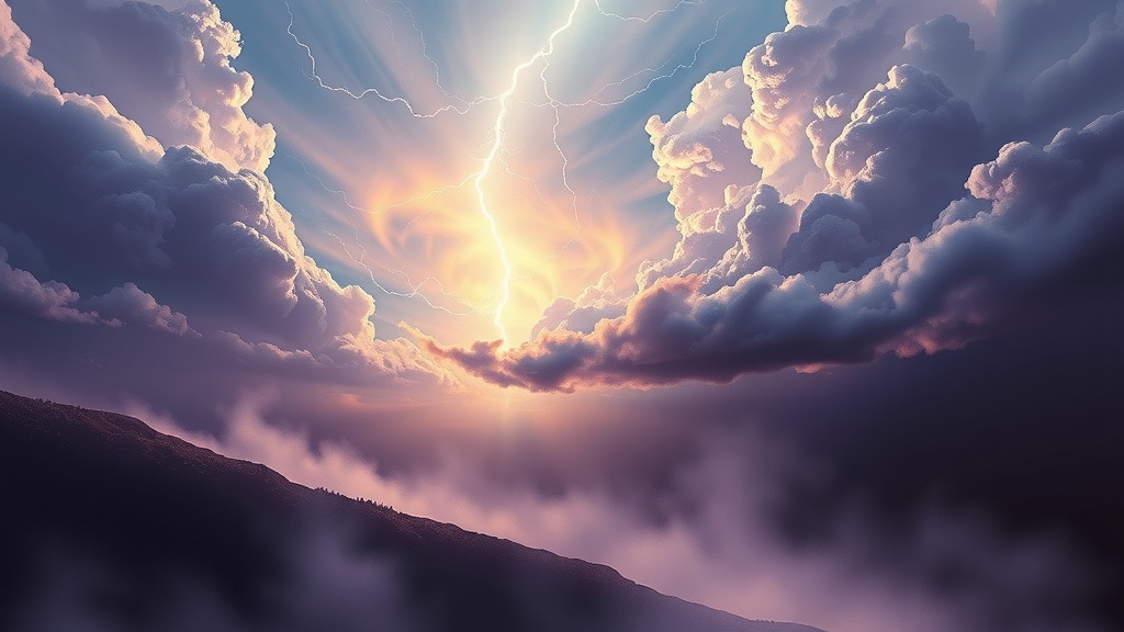Sonhar com Tempestade e Trovão: Transformação Divina