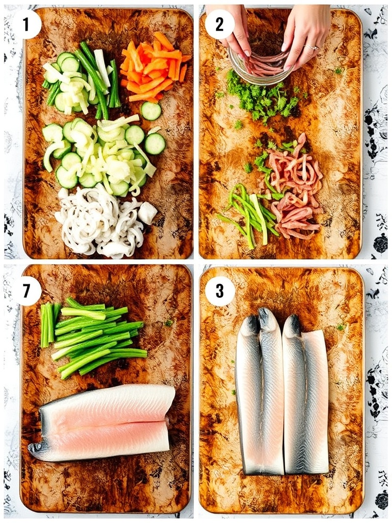 saumon preparation