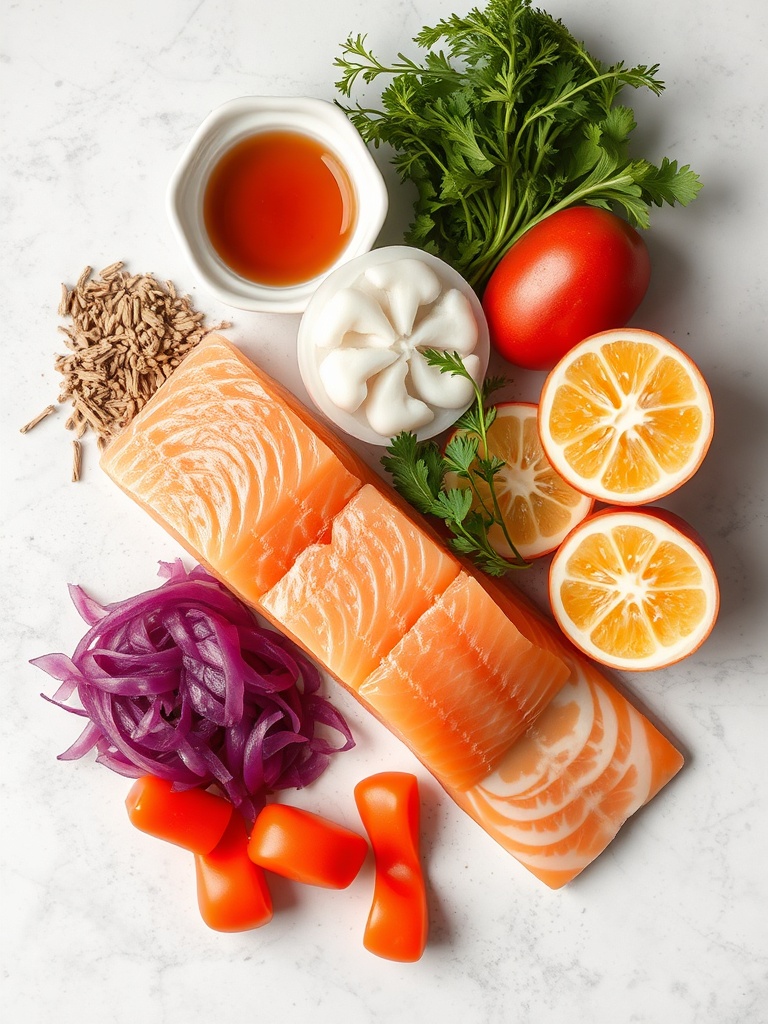 saumon ingredients