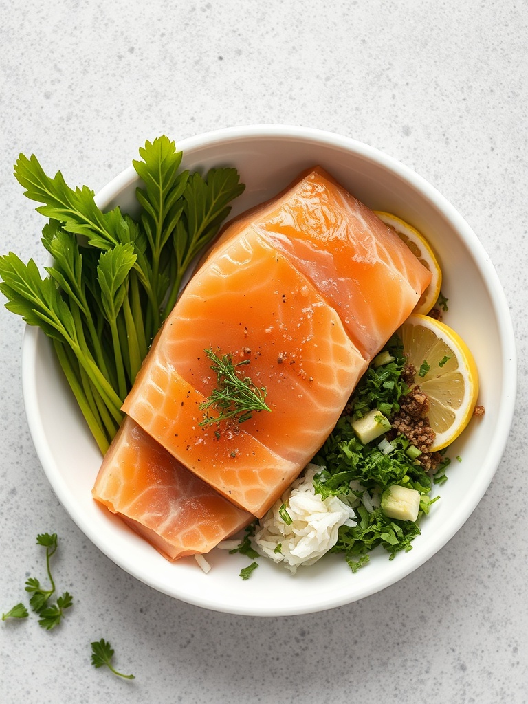 saumon ingredients