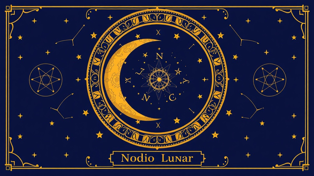 Nodo Lunar na Carta Natal: Destino e Lições