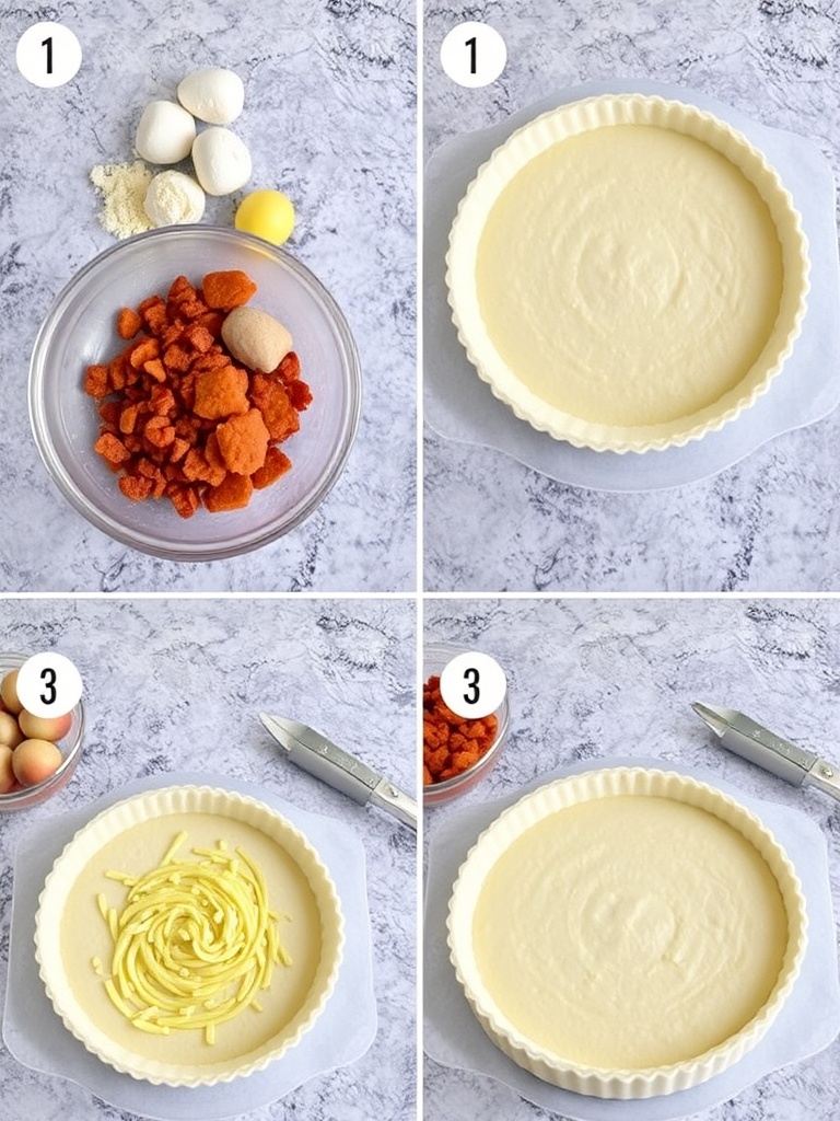 recette quiche preparation