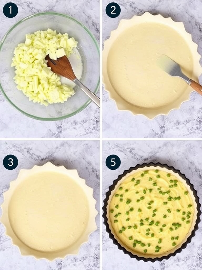 recette quiche preparation