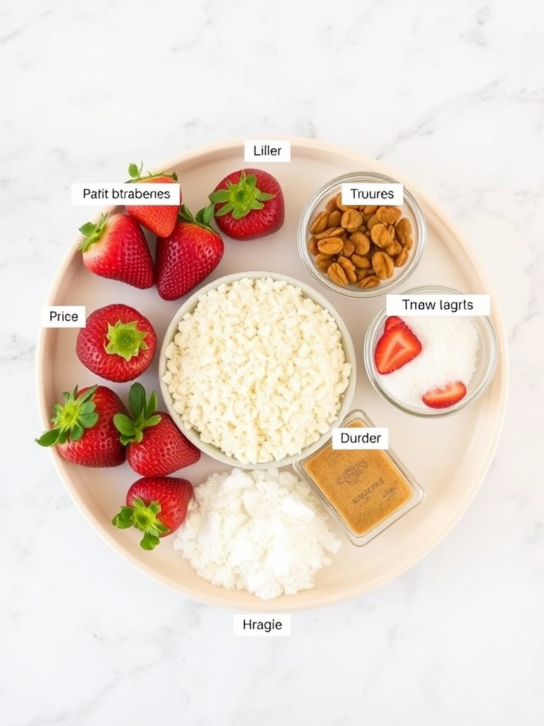 tarte aux fraises ingredients