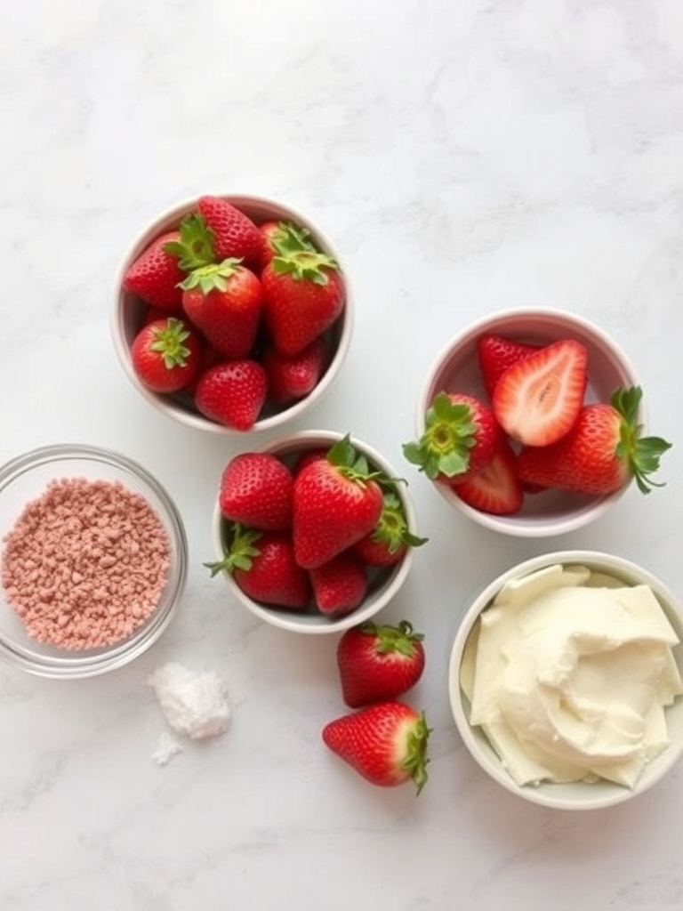 tarte aux fraises ingredients