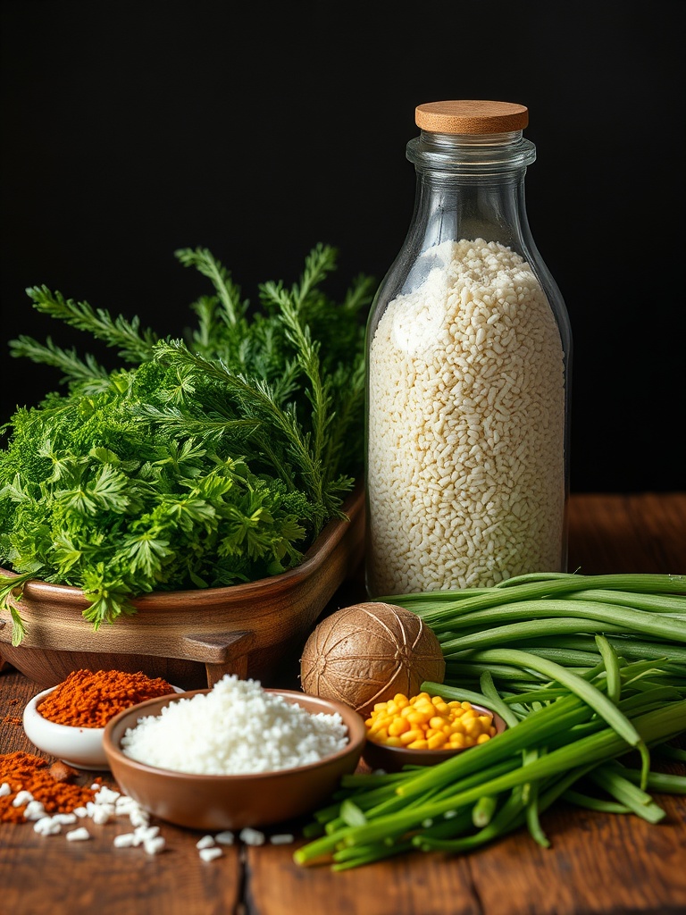 riz cantonais ingredients