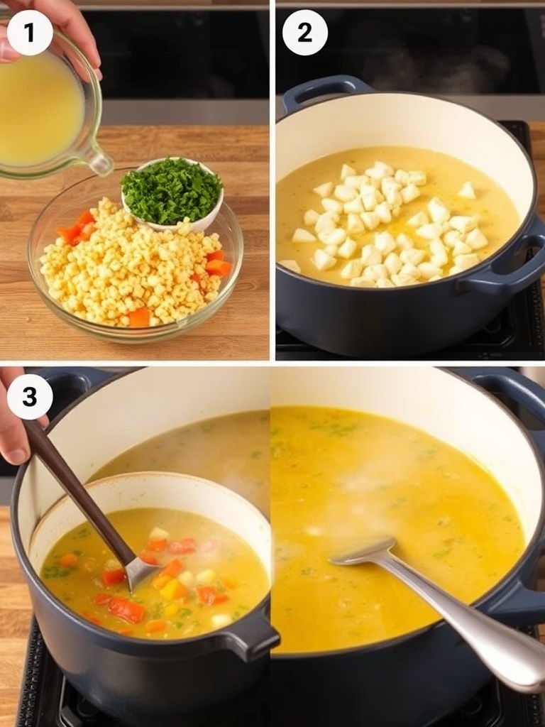 soupe au potiron preparation