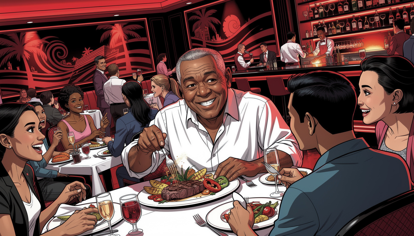 Maroon Steakhouse Lights Up Sahara Las Vegas: Caribbean Flavors Hit the Strip