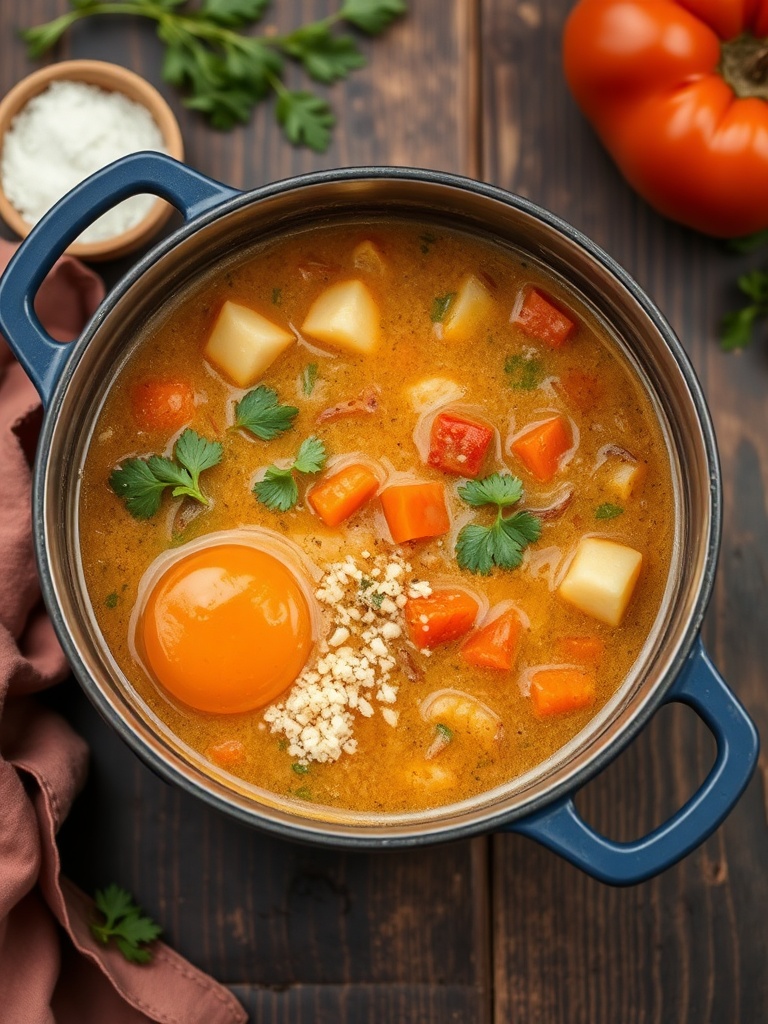 soupe au potiron ingredients