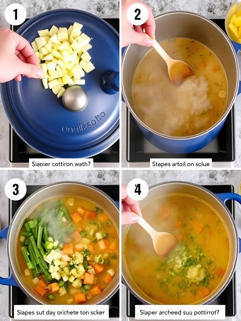 soupe au potiron preparation