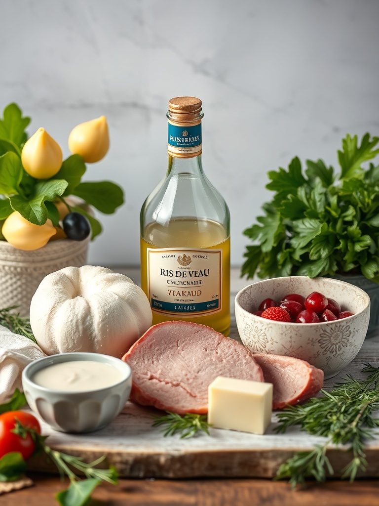 ris de veau ingredients