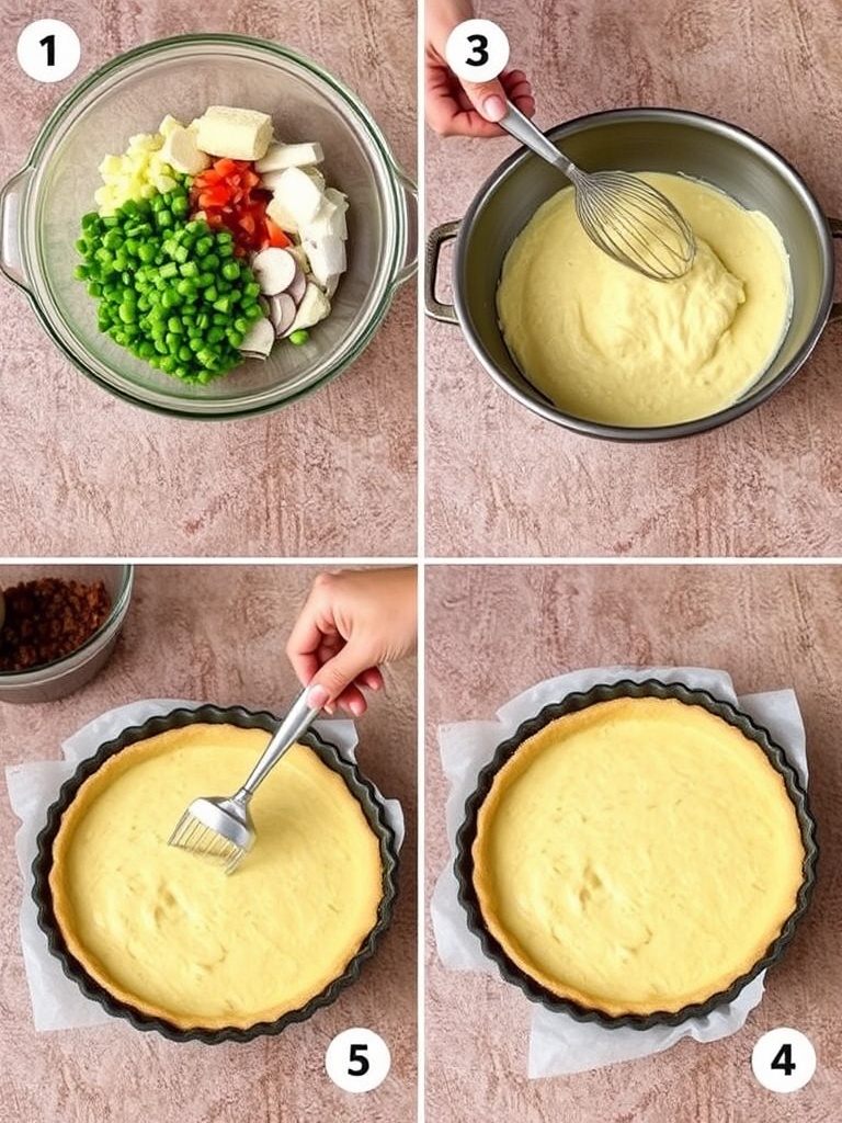 quiche lorraine recette preparation