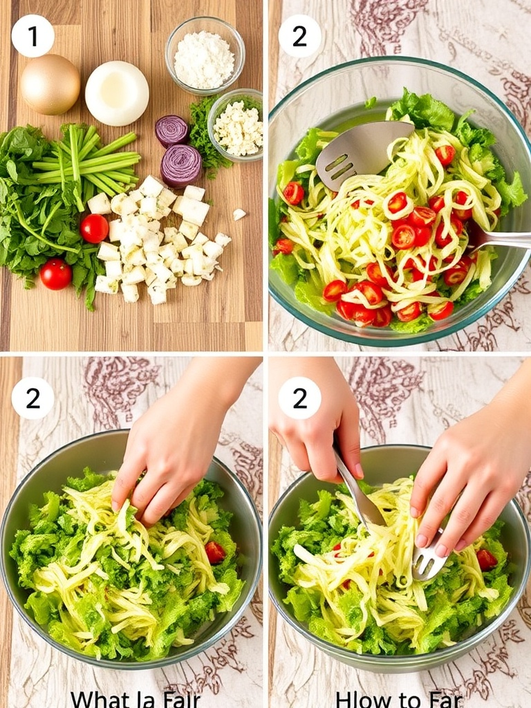 salade preparation