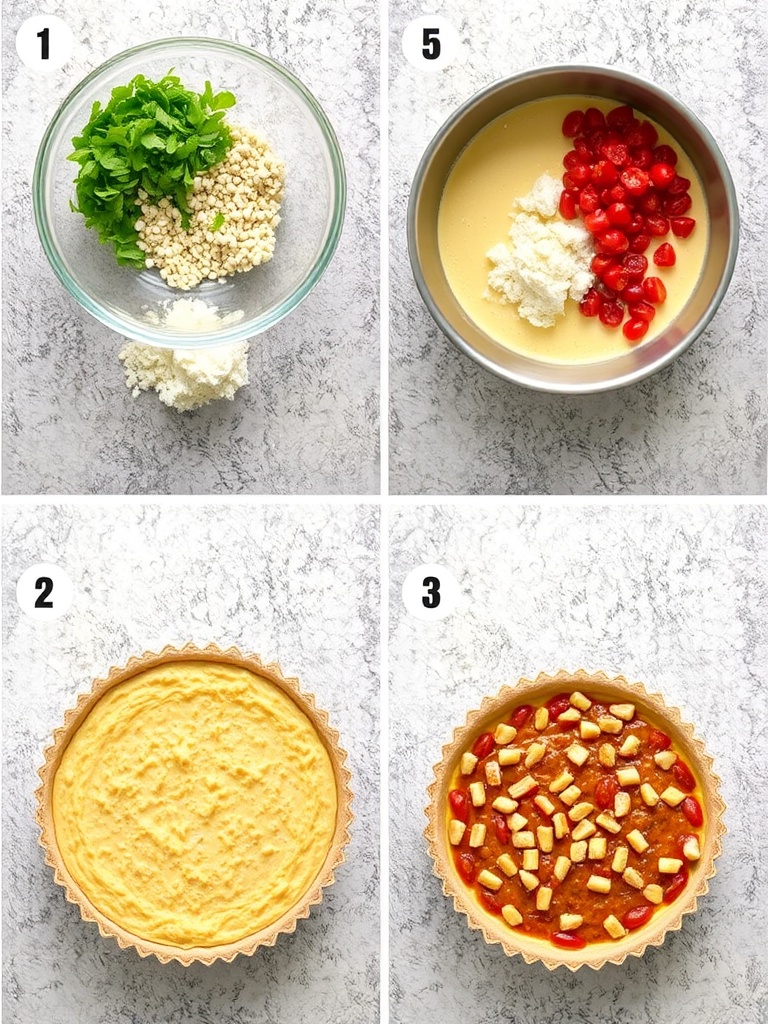 quiche recette preparation