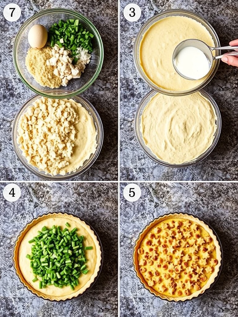 quiche recette preparation