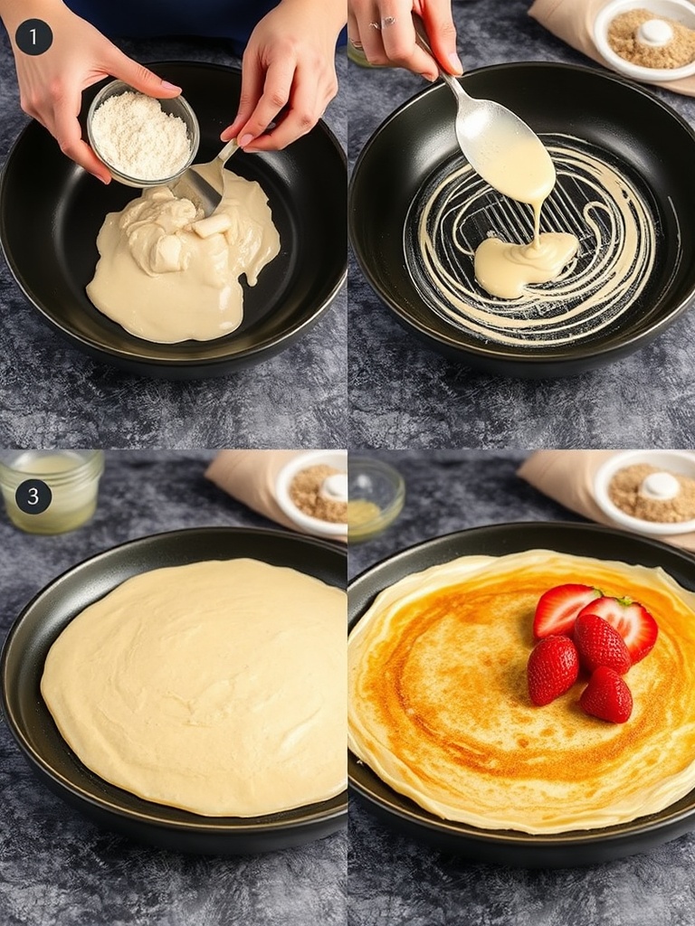 recette crêpe facile preparation