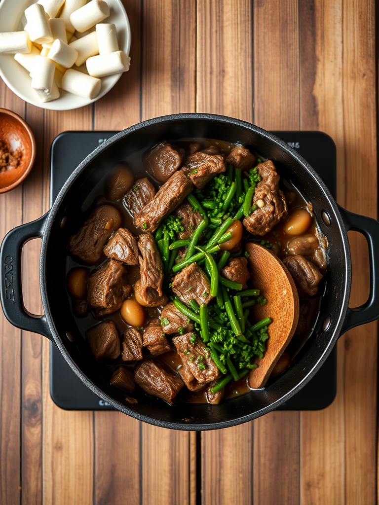recette boeuf bourguignon preparation