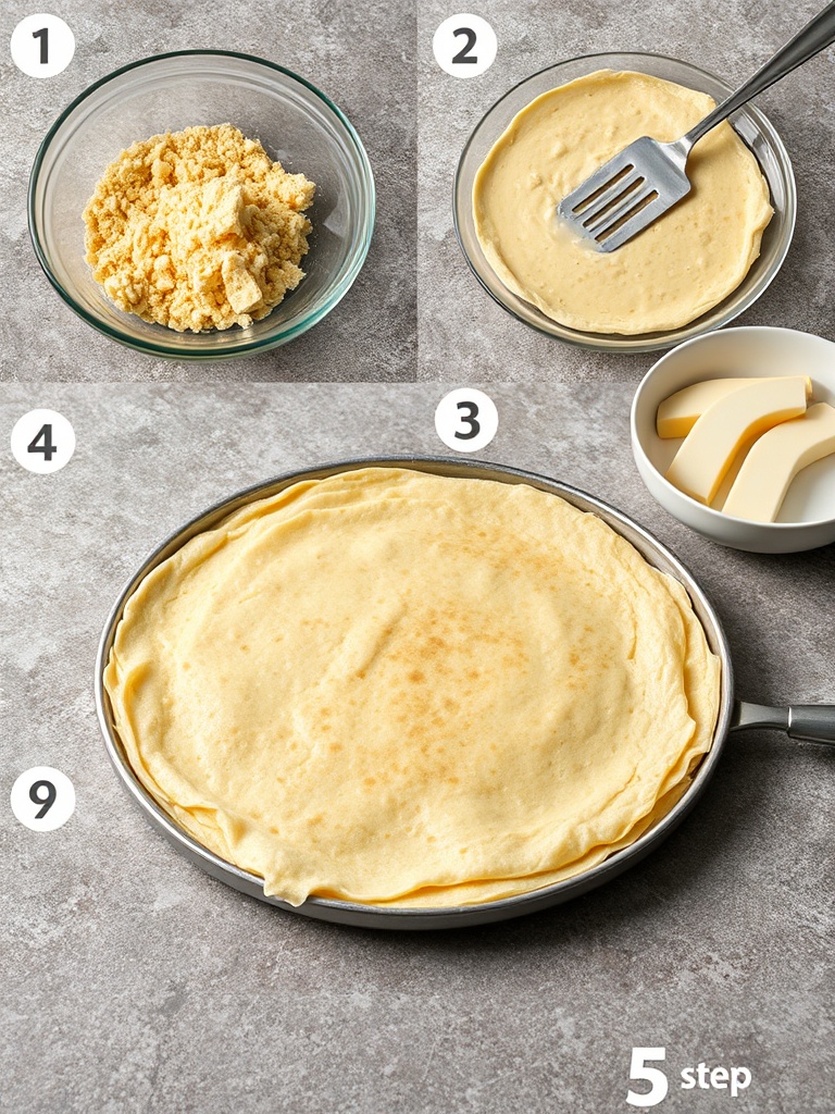 recette crêpe facile preparation