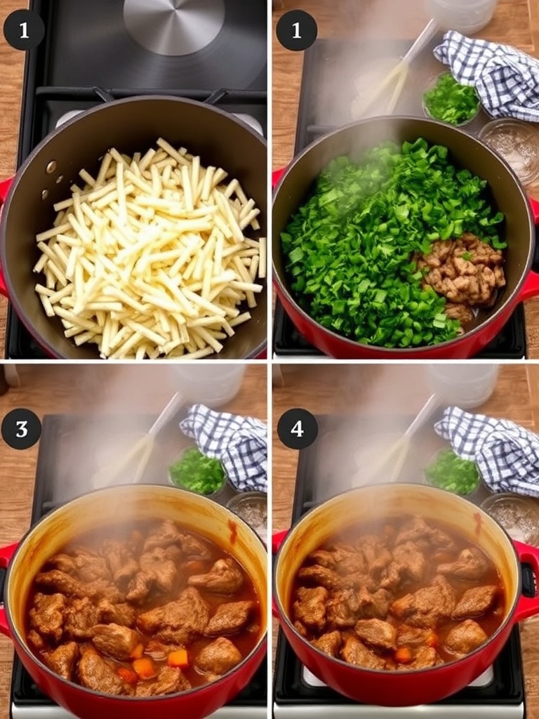 boeuf bourguignon recette preparation