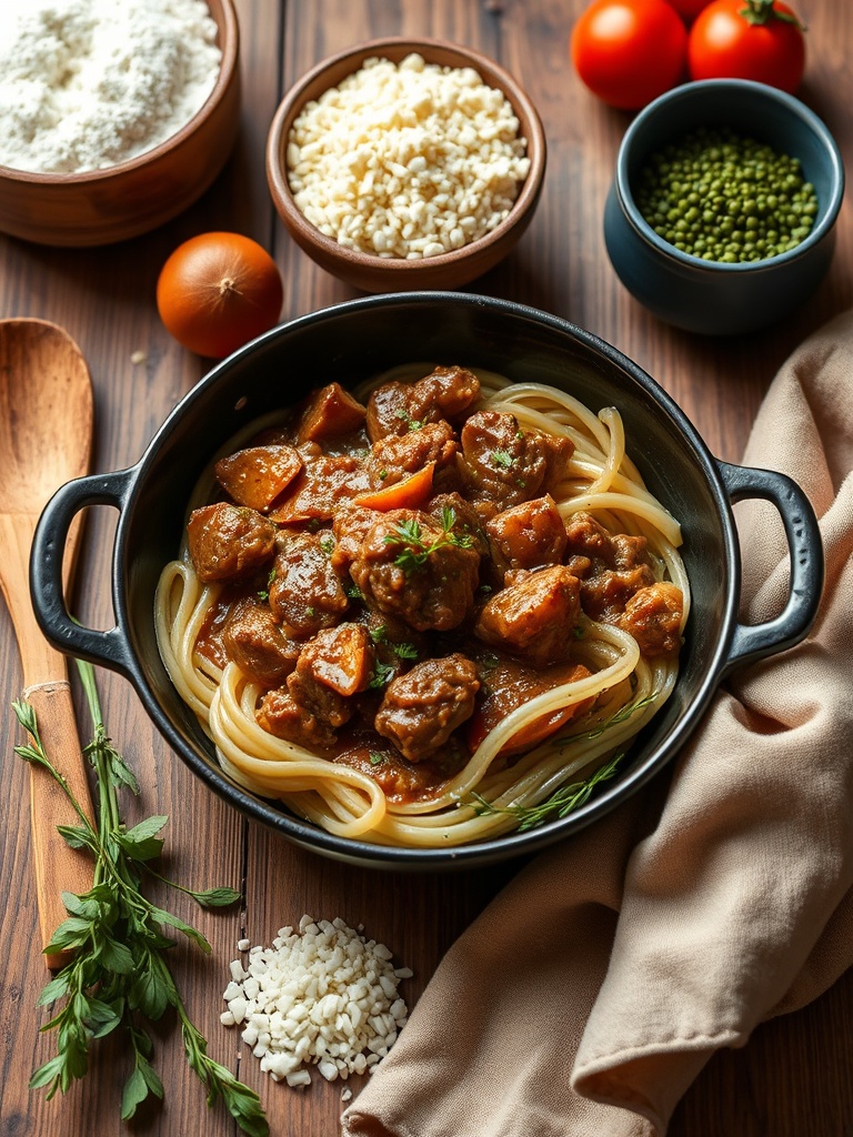 recette bœuf bourguignon grand mère ingredients