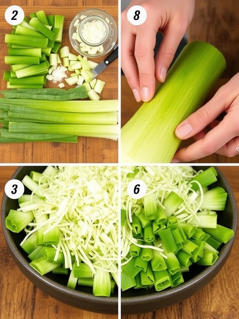 poireau preparation