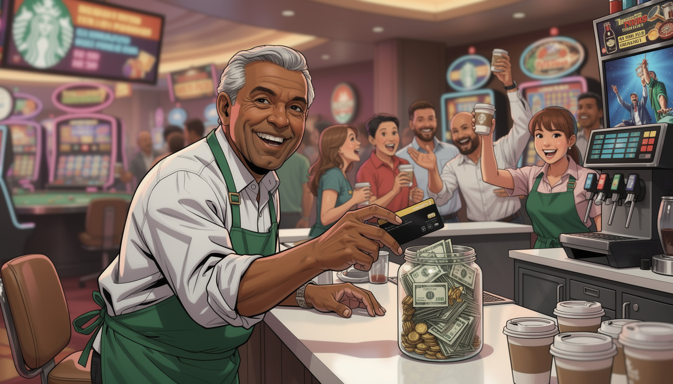 Do you tip at the Starbucks in Vegas casinos?