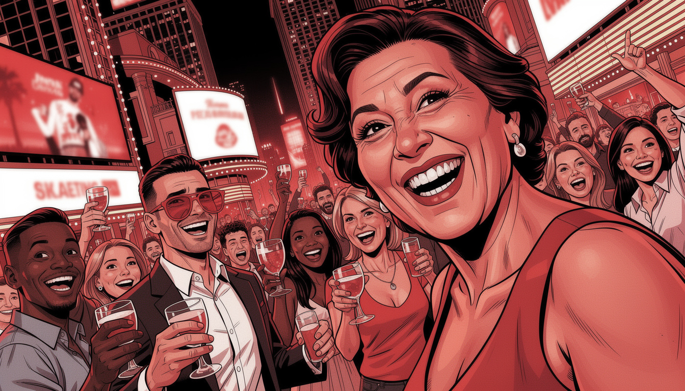 What happens at a Vegas bachelor party?