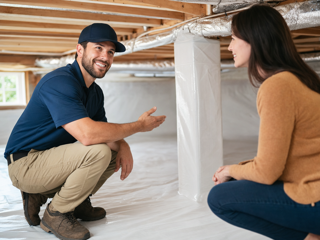 Crawl Space Encapsulation