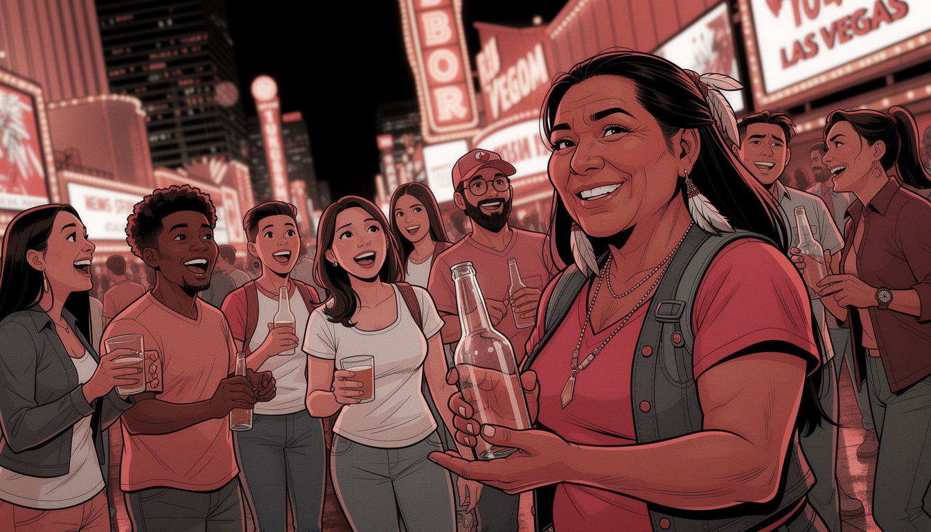Are glass bottles allowed on the Vegas Strip?