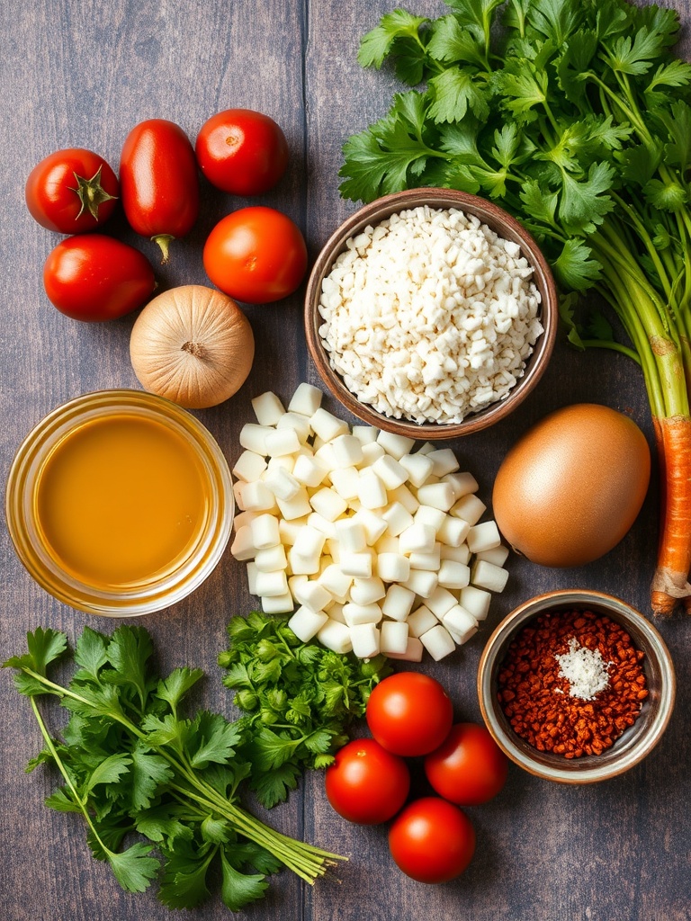 chakchouka ingredients