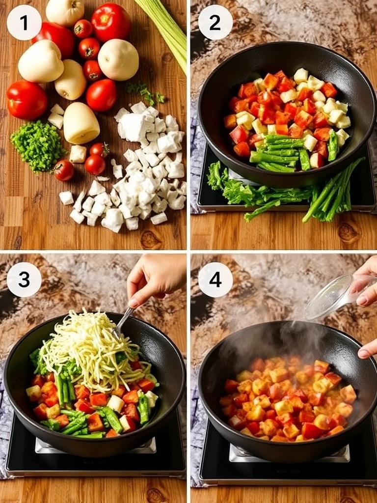 chakchouka preparation