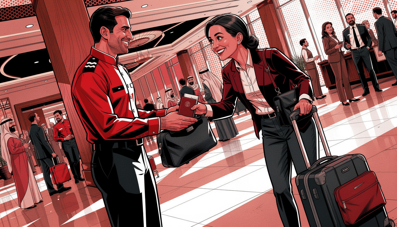 Can I leave my bags with the bellhop safely?