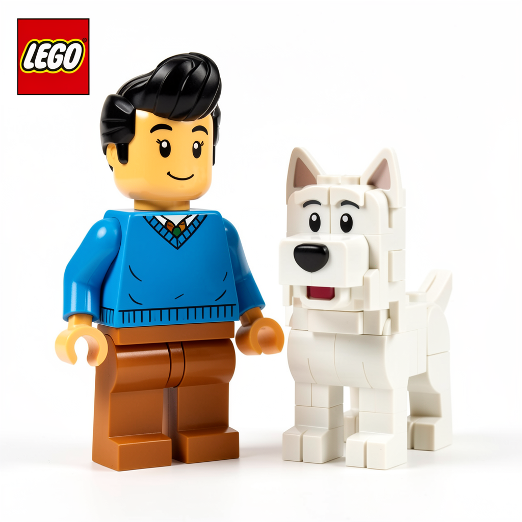 Minifigs.me定制丁丁乐高人仔套装