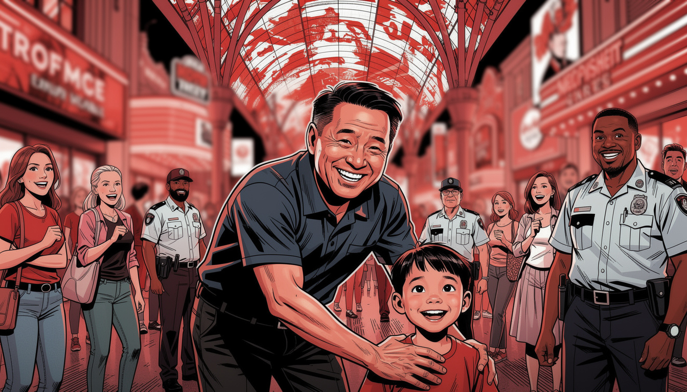 Is the Fremont Street Experience safe for children?