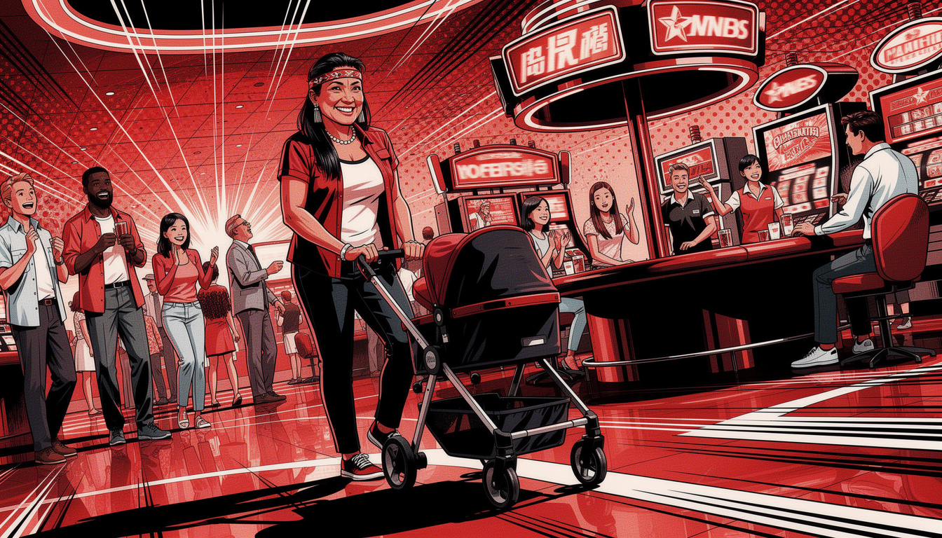 Are strollers allowed in Vegas casinos?