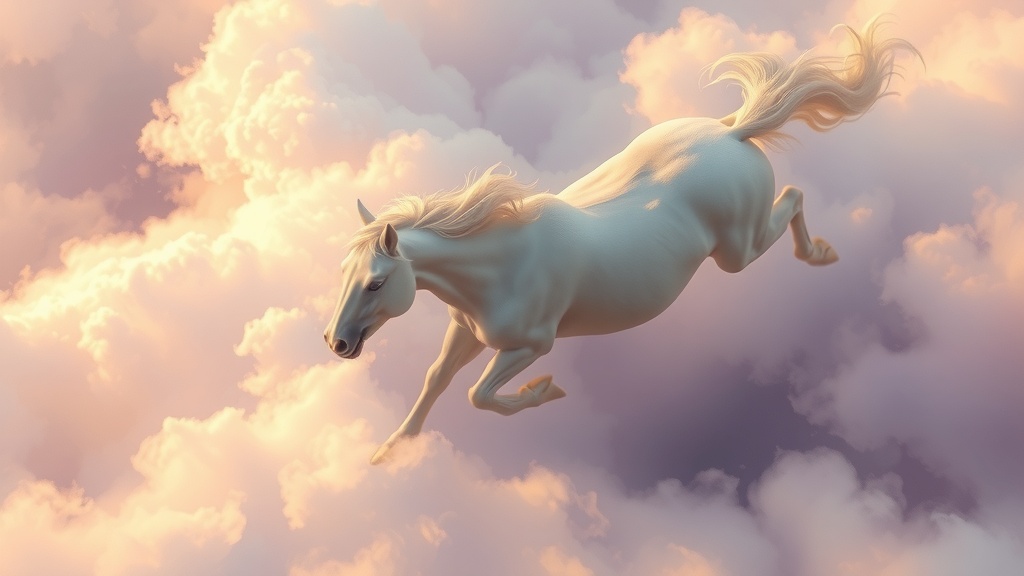 Sonhar com Cavalo Branco Galopando: Significado Divino