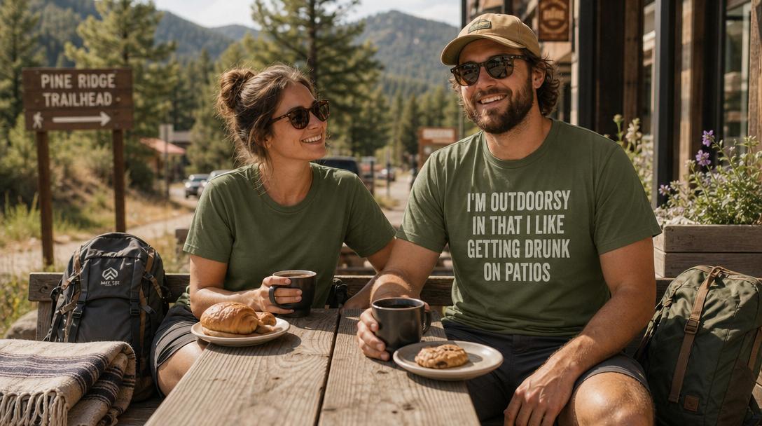 Choosing versatile camping shirts for couples